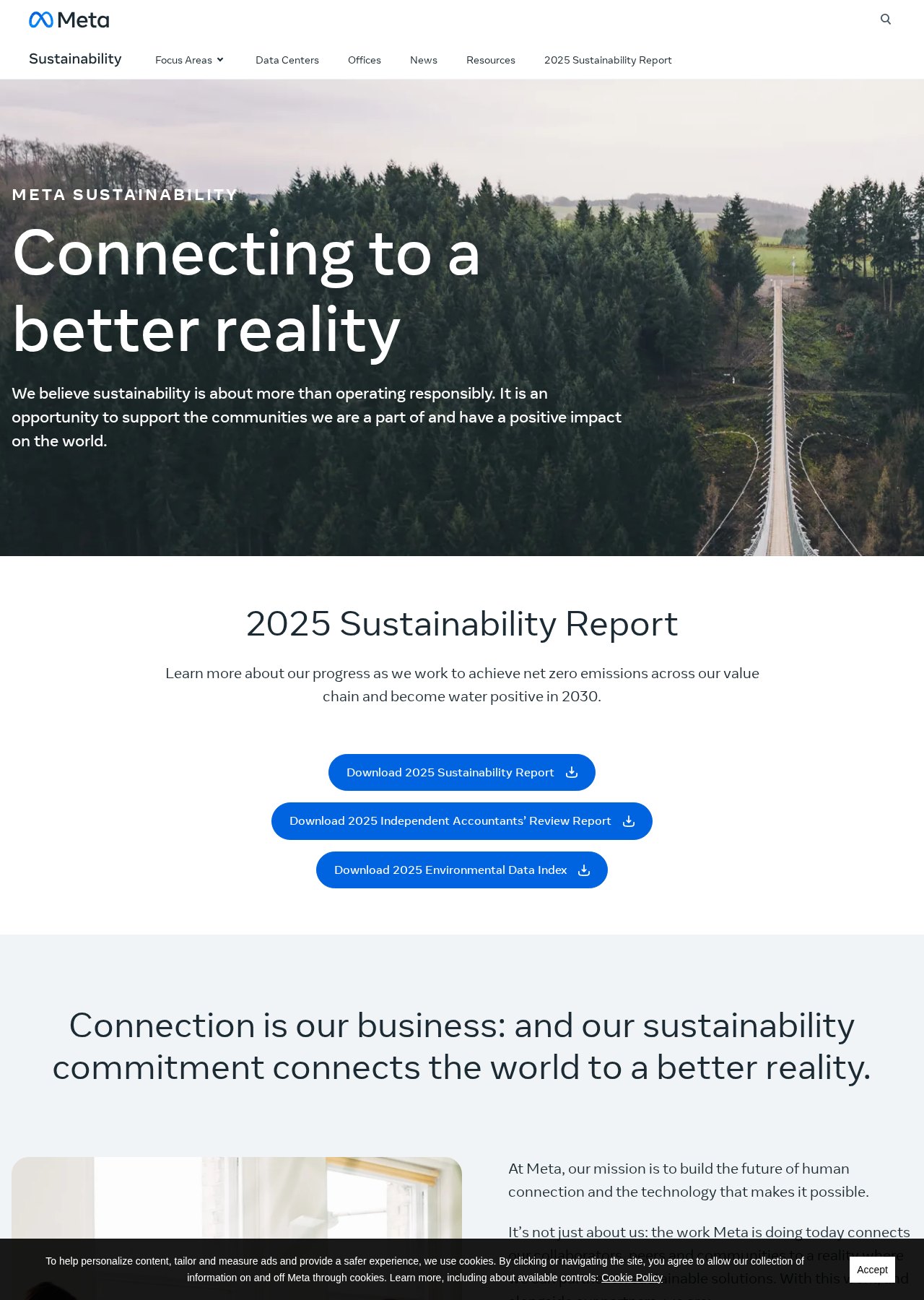 sustainability.fb.com website project
