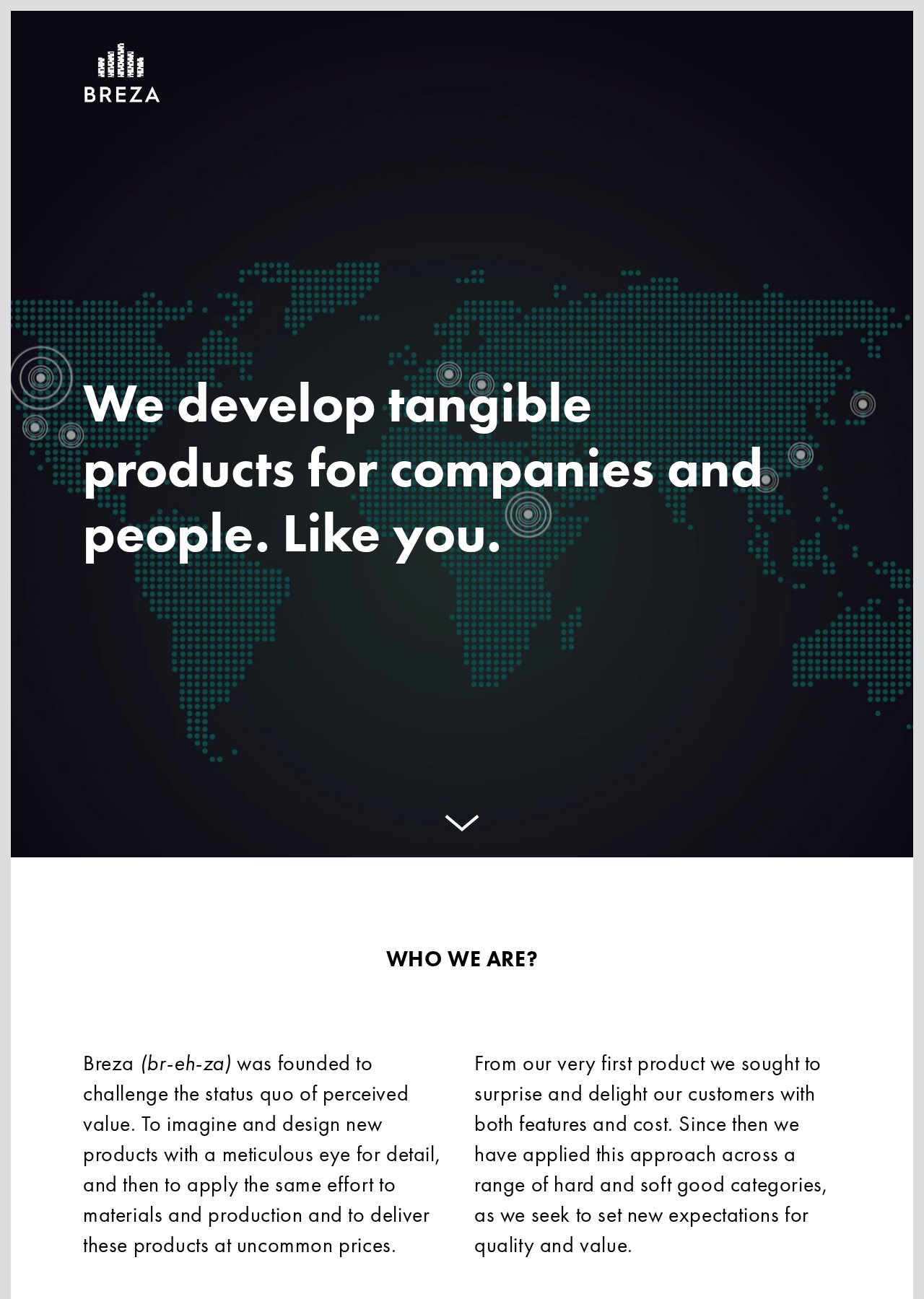 Breza.co website project