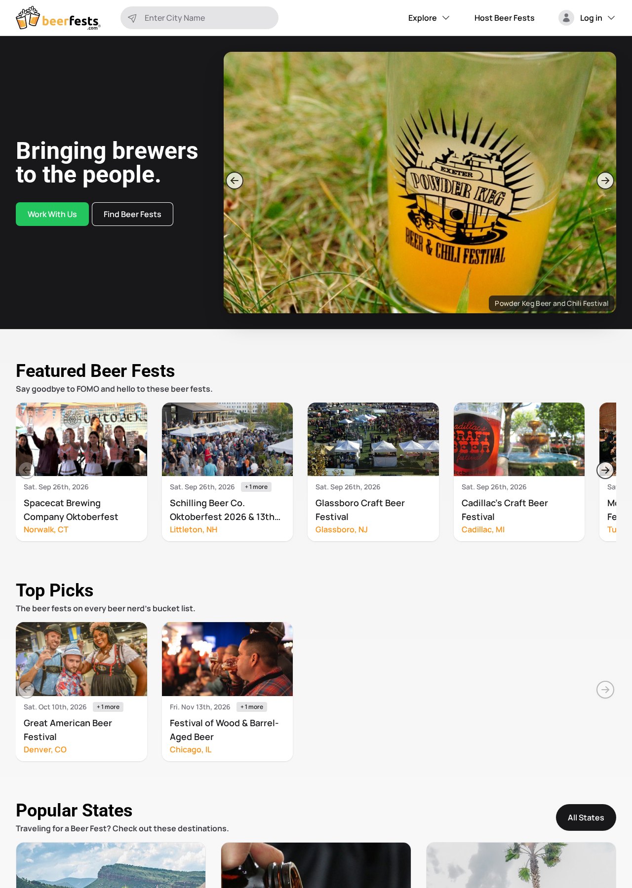 BeerFests.com website project